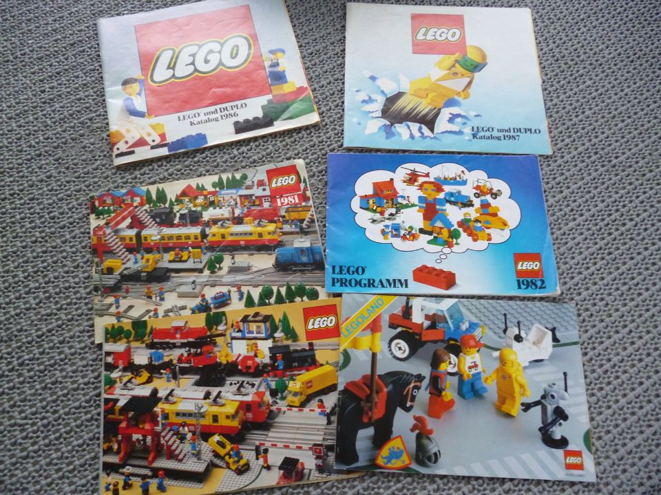 Lego Steine Original 1970er 1980er und Kataloge alt in Bad Dürrheim