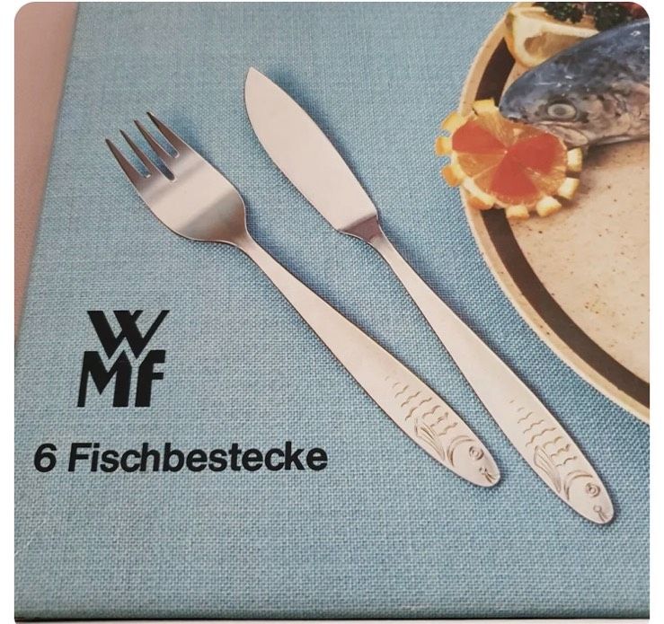 Fischbesteck WMF für 6 Pers. Cromargan 12 teile in Iserlohn