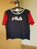 kürzeres Fila T-Shirt, dunkelblau/rot, Gr. L Bayern - Peiting Vorschau