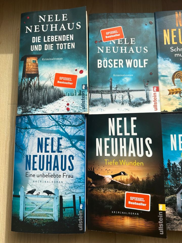 Nele Neuhaus, komplette Reihe, 10 Bücher in Pesterwitz