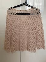 Häkel-Shirt Spitze von Hallhuber in lachsfarben helles rosa Hessen - Dreieich Vorschau