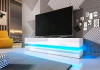 Lowboard "Fly" TV-Unterschrank 140 cm weiß Hochglanz inklusive LE Nordrhein-Westfalen - Erkelenz Vorschau