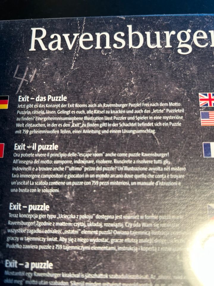 Ravensburger Exit Puzzle „ Das Wolfsrudel“ NEU in Neu-Isenburg