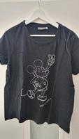 T-Shirt schwarz Mickie Maus Damen Hessen - Villmar Vorschau