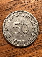 50 Pfennig 1949 Bank Deutscher Länder München - Thalk.Obersendl.-Forsten-Fürstenr.-Solln Vorschau