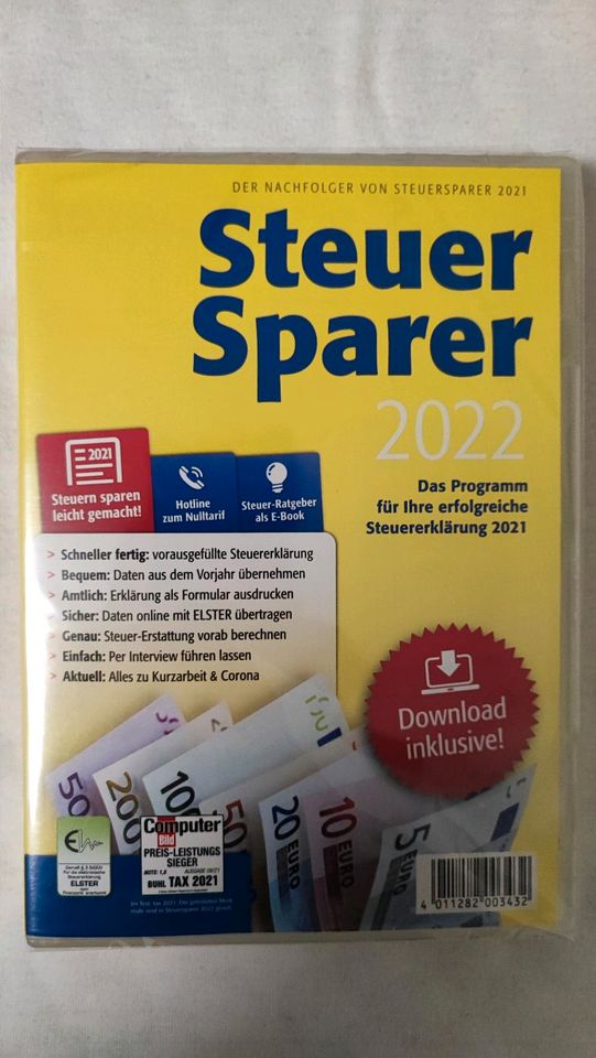 Lidl Steuersparer 2022 für Steuererklärung 2021 in Tuttlingen