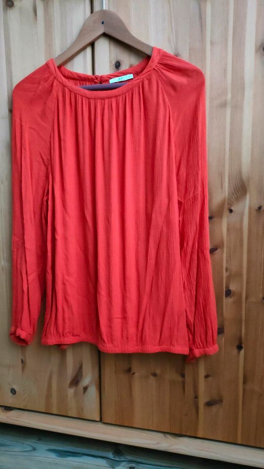 Bluse Tunika Shirt EDC Esprit 42 Orange  neuwertig in Schöffengrund