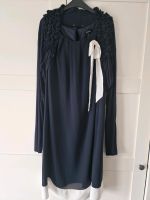 Festliches Kleid blau weiß Gr. 42, Klingenthal Nordrhein-Westfalen - Bad Lippspringe Vorschau