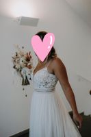 Hochzeitskleid Brautkleid Ivory fließend mit Schleppe Baden-Württemberg - Gottmadingen Vorschau