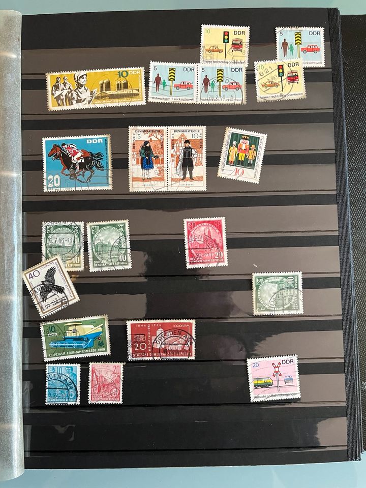 Briefmarken BRD & DDR, Ersttagsblätter, Sonderkarten in München