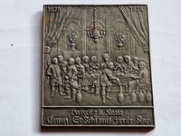 Buderus Kunstguss Jahresplakette 1978 Relief Niedersachsen - Buxtehude Vorschau