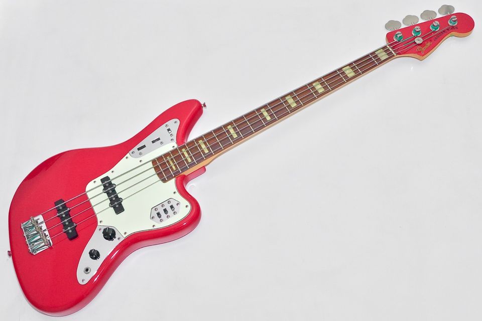 FENDER JAGUAR MIJ - HOT ROD RED BASS - MINT in Düsseldorf