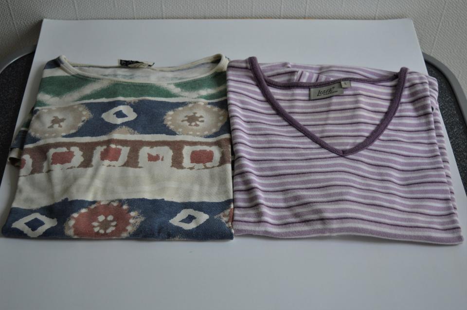 Damen T-Shirt Damen Shirt Oberteil Gr. L neuwertig 2er Set in Lippstadt