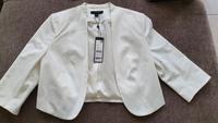 Blazer Bolero kurz  comma Gr. 36 creme offwhite Nordrhein-Westfalen - Hamm Vorschau