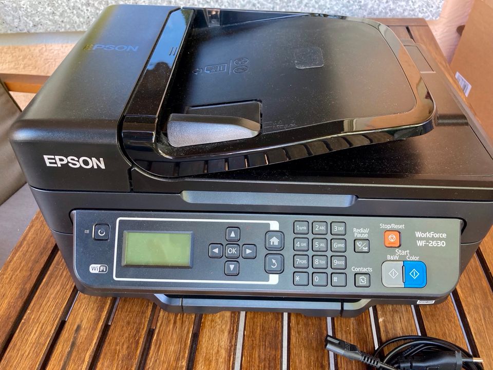 Epson Tintenstrahldrucker WF 2630  für Bastler Druckkopf verstopf in Wiesbaden