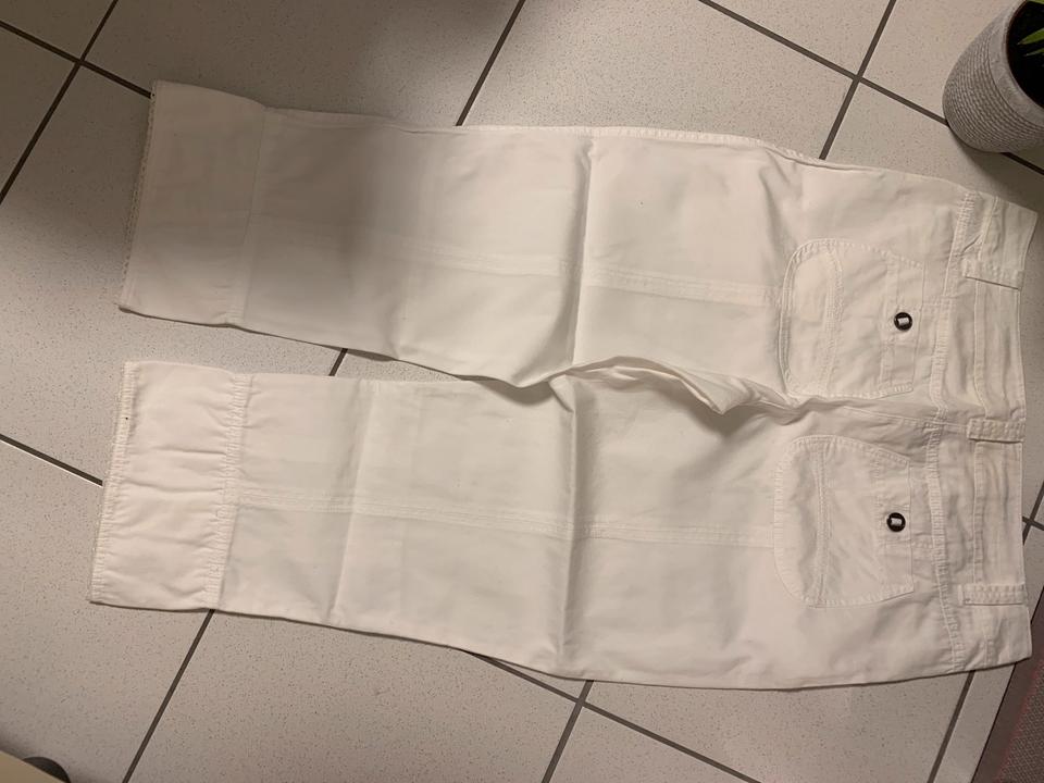 Twinkle 7/8 Jeans Hose Spitze Creme 42 nur 1xgetragen wNeu in Herzogenrath