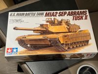 Tamiya 1:35 US M1A2 SEP Abrams TUSK II Neuware + Kleber Niedersachsen - Peine Vorschau