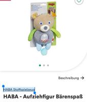 HABA  Aufziehfigur Bärenspaß- Stoffspielzeug- Neu Baden-Württemberg - Mannheim Vorschau
