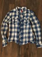 Kariertes blaues Hemd Bluse Oberteil Shirt top H&M Nordrhein-Westfalen - Marl Vorschau