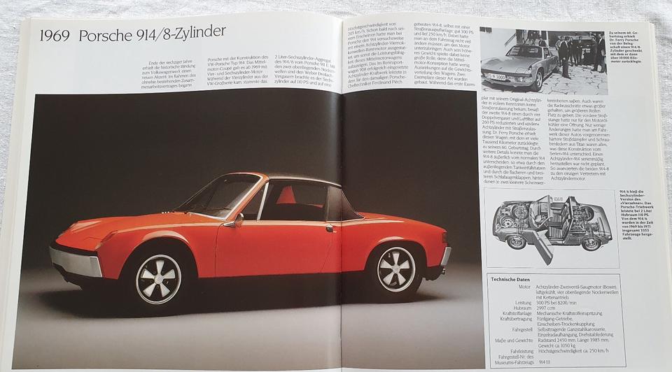 Buch vom Porsche Museum, eine Doku. der wichtigsten Exponate in Recklinghausen
