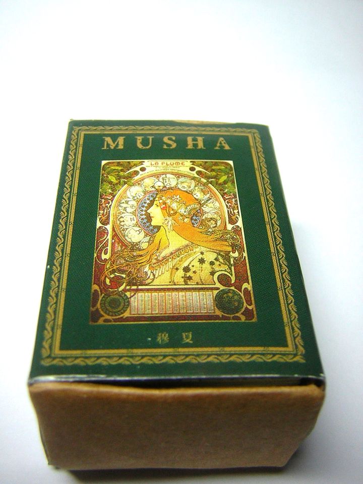 100 St Scrapbook Bilder Box Etikett Mucha Jugendstil Art Nouveau in Werbellin