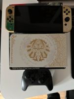 Nintendo Switch Zelda Edition+TOTK+Lösungsbuch+Controller Hessen - Dreieich Vorschau