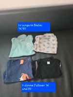 2x Langarm Bodies Gr. 74/80 und 2x Pullover 74 und 80 Bayern - Medlingen Vorschau