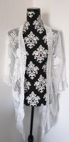 Sommer-Cardigan weiß mit Häkeleinsätzen weiß Boho Hippie Ibiza Bayern - Gablingen Vorschau