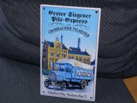 Emailleschild CROMBACHER PILSENER gewölbt 25x15 NEU Niedersachsen - Bovenden Vorschau