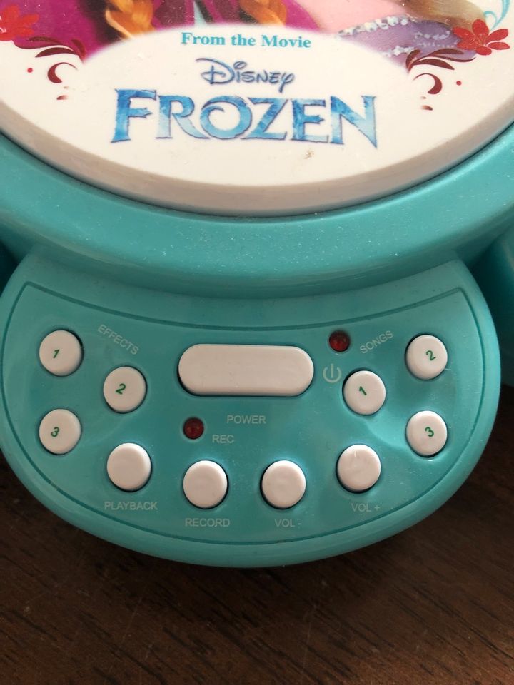 Disney Frozen Eiskönigin Karaoke Player Ital. in Neunkirchen