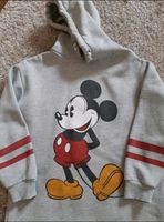 Zara grauer langer Kapuzen Pullover Micky Mouse Gr. 152 158 Bayern - Freilassing Vorschau