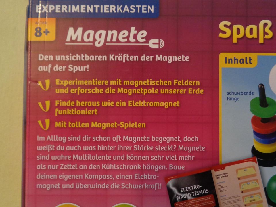 Experimentierkasten „Magnete“, KOSMOS - wie neu!, in Bockau