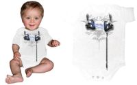 Spiral Baby Body Shirt Gothic Einteiler Dead Beats Skull Gr. XS Bayern - Aichach Vorschau