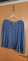 Up2Fashion Damen Bluse Gr 42 L blau Shirt Oberteil Leipzig - Schönefeld-Abtnaundorf Vorschau
