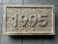 2025 Zahl 1995 Muschelkalk Bildhauerei 30. Geburtstag Hochzeit Bayern - Fladungen Vorschau
