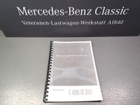 Mercedes-Benz Betriebsanleitung L408/O319 mit M 121 Niedersachsen - Alfeld (Leine) Vorschau