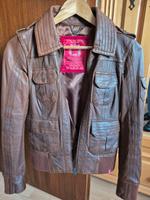 Verkaufe eine Lederimitat-Jacke Hessen - Kriftel Vorschau