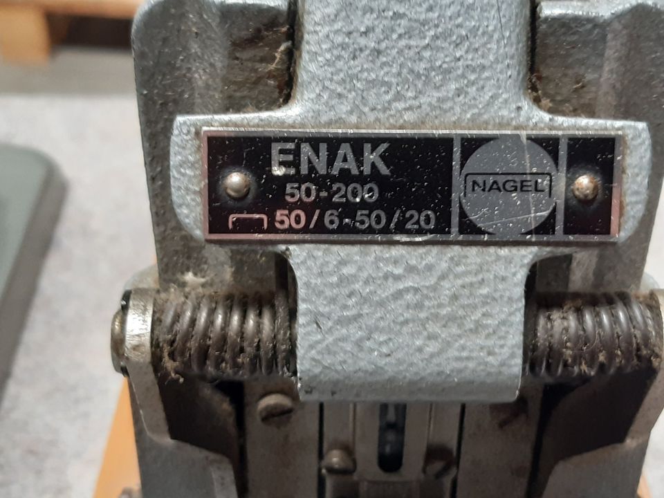 Heftgerät NAGEL ENAK 50-200 Blockhefter manuell bis 17mm oder 170 in Neunkirchen Siegerland