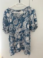 T-Shirt/Bluse blau/weiß C&A Berlin - Marzahn Vorschau