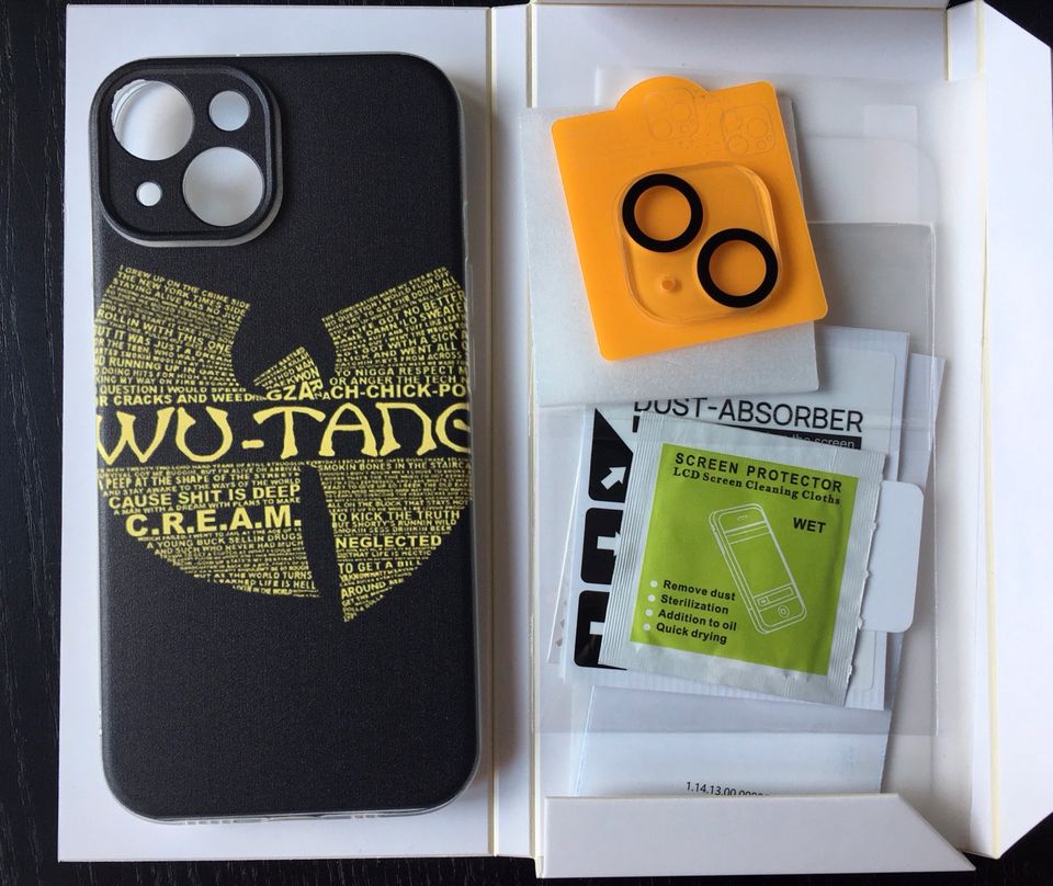 Apple iPhone 15 Wu Tang Clan Handyhülle Case Display Kameraschutz in Niederkrüchten