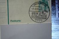 Die magische  "7"  Sonderstempel der Post Sachsen-Anhalt - Rohrsheim Vorschau