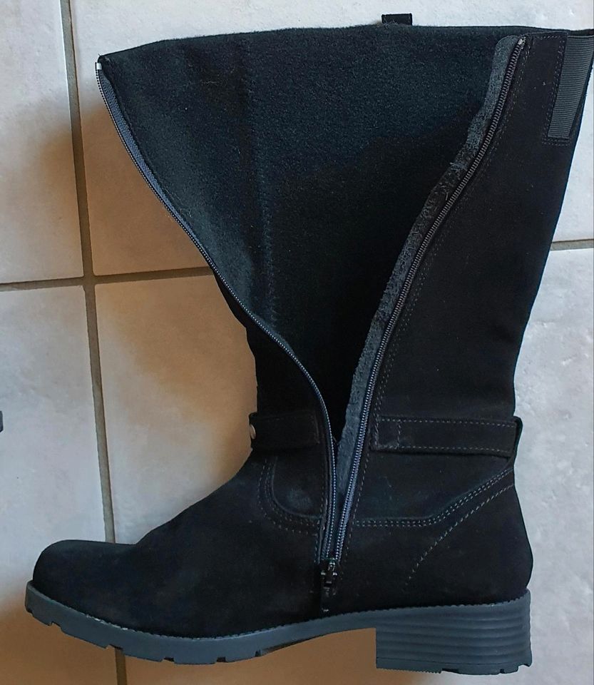 Superfit GORE-TEX Stiefel schwarz Größe 41 Veloursleder in Drachselsried