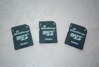 Speicherkarte MicroSD Karten-Adapter auf SD-Karte Memory-Card Baden-Württemberg - Gerlingen Vorschau