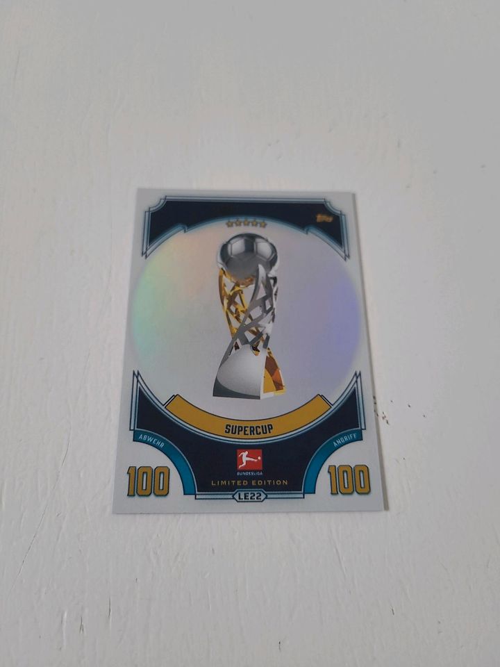 Match Attax Bundesliga 22/23 Limited Edition Supercup LE22 in Gomaringen