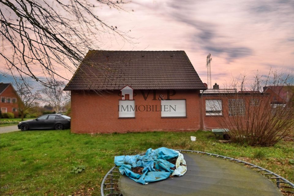 Einfamilienhaus auf großem Grundstück in Sackgassenlage in Wiesmoor