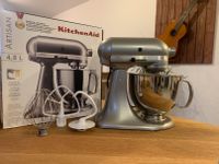 KitchenAid Artisan 4,8L Küchenmaschine Silber - wenig gebraucht Nordrhein-Westfalen - Burscheid Vorschau