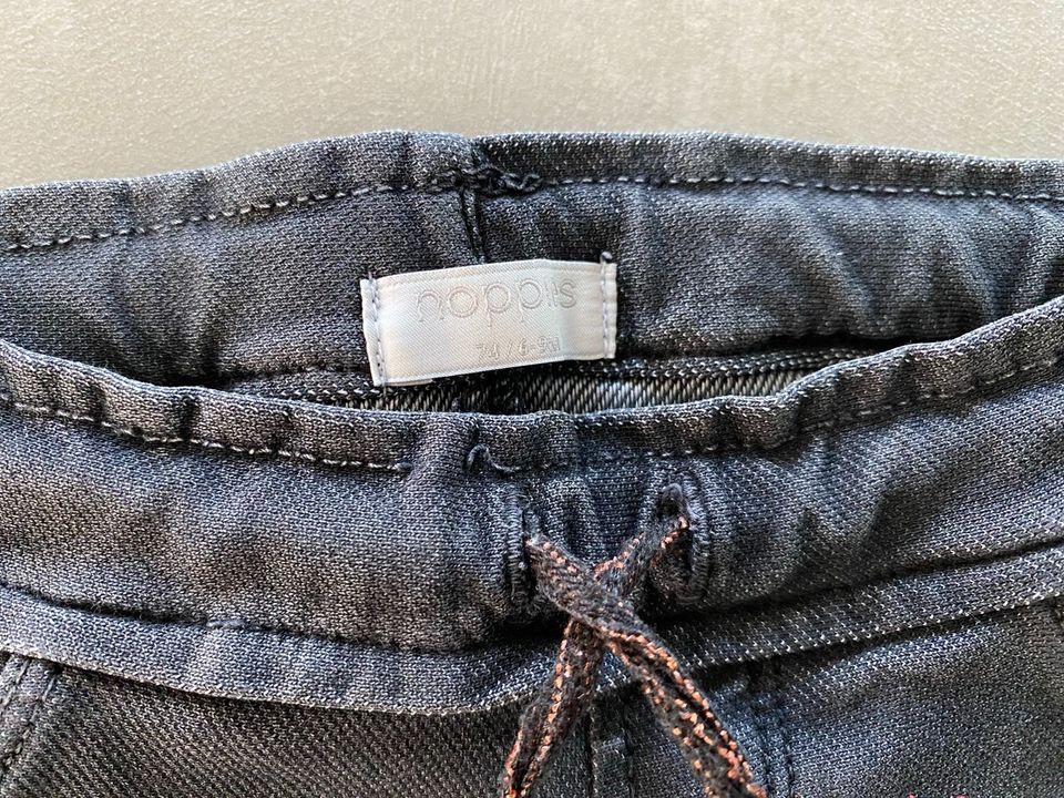Lange Baby Hose in Jeans Look in Größe 74 von Noppies in Schwabhausen