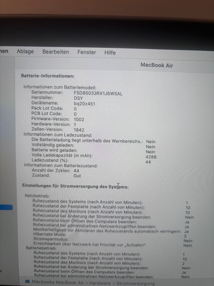 MacBook Air Retina 13”, 2018 in Oberhausen