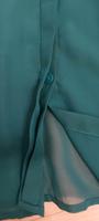 Bluse Sommer ohne Arm  grün dunkel Chiffon 38 40 L M Thüringen - Tüttleben Vorschau