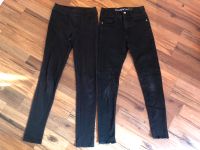 2 Jeggings schwarz Gr. 152 Niedersachsen - Bad Pyrmont Vorschau